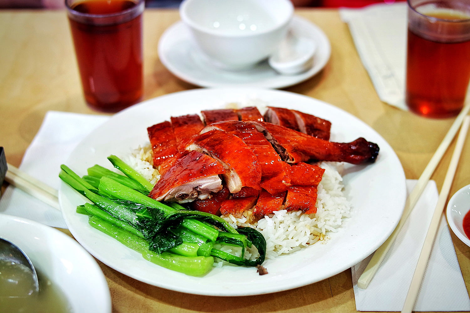 Roasted Duck on Rice, BBQ One, Eastwood