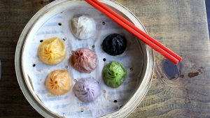 7 colour dumplings