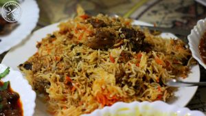 Pakistani style chicken biryani from Faheem's Fast Food