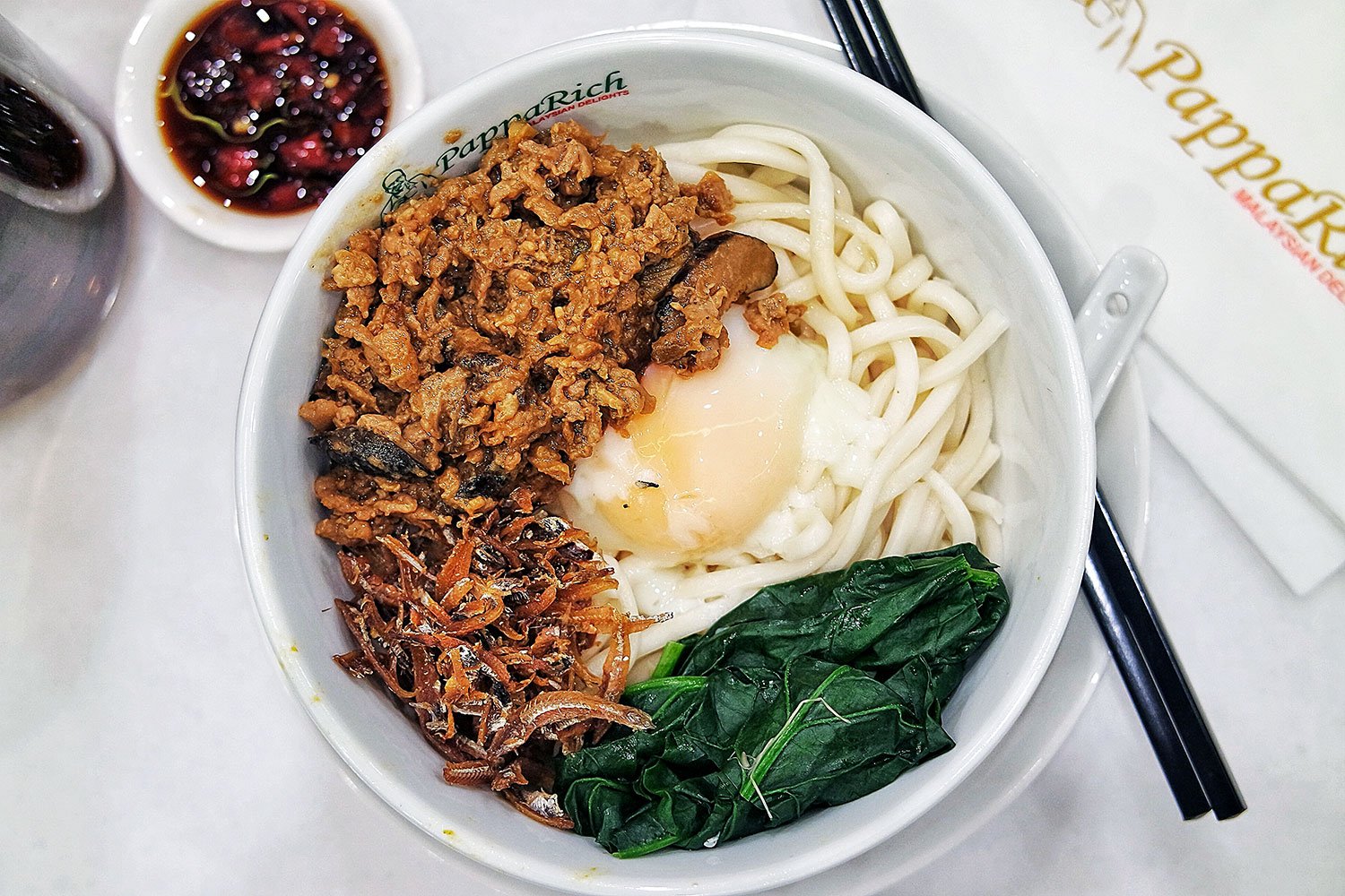 Chicken Ban Mian from PappaRich Macquarie Centre