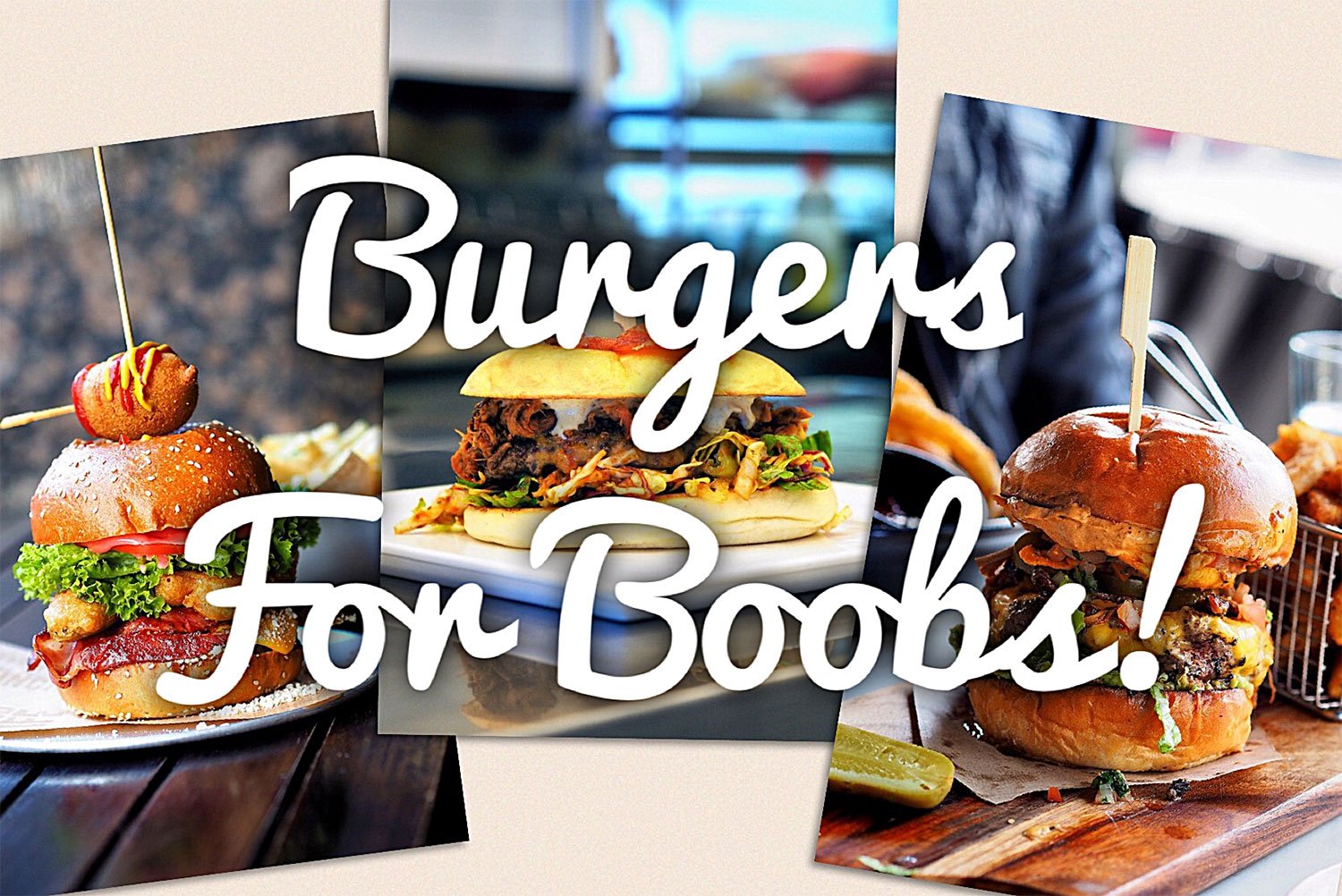 Burgers for Boobs, Sydney Food Blog Review