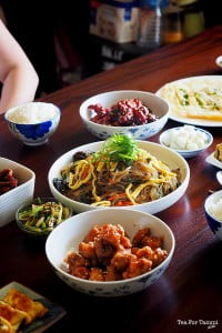 How to have your very own Korean Food Party. Step 9: Eat the damn food