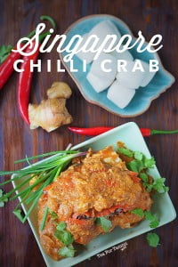 Authentic Singapore Chilli Crab Recipe from Tea For Tammi