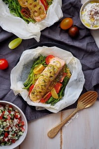 Fish En Papillote with Persian Flavours